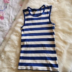 J.crew Striped tank/tops